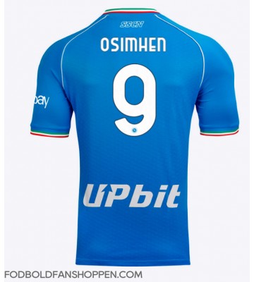 SSC Napoli Victor Osimhen #9 Hjemmebanetrøje 2023-24 Kortærmet